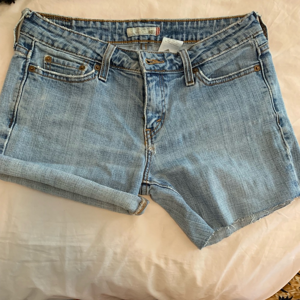 LEVI HIGH WAISTED SHORT CUSTOM VINTAGE / roll up